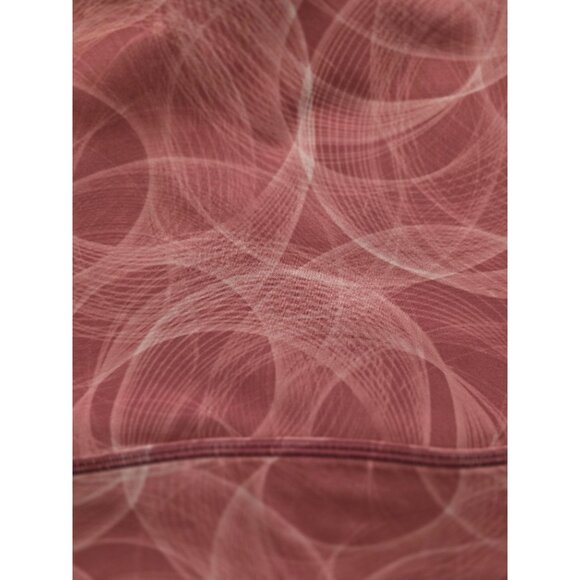 Lululemon Free to Be High-Neck Long-Line Luxtreme Wine Yoga Sports Bra Sz 8 - Picture 5 of 6